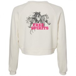 Women's Raglan Pullover Fleece