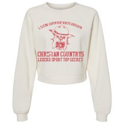 Women's Raglan Pullover Fleece