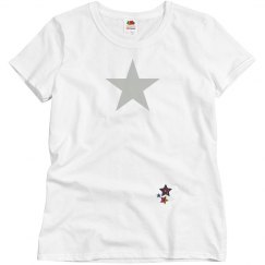 Silver star top