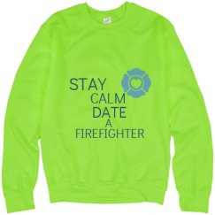 Unisex Neon Crewneck Sweatshirt