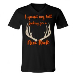 Unisex V-Neck Jersey Tee