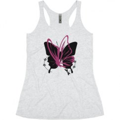 Ladies Slim Fit Super Soft Racerback Triblend Tank