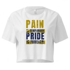 Ladies Festival Cali Crop Top Tee