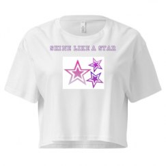 Ladies Festival Cali Crop Top Tee
