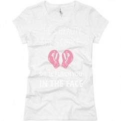 Ladies Slim Fit Basic Promo Jersey Tee
