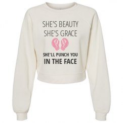 Women's Raglan Pullover Fleece