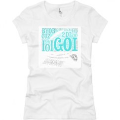 Ladies Slim Fit Basic Promo Jersey Tee