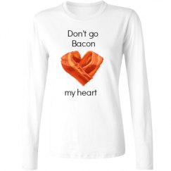 Ladies Relaxed Fit Basic Long Sleeve Tee