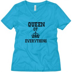 Ladies Relaxed Fit V-Neck Tee