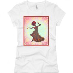 Ladies Slim Fit Basic Promo Jersey Tee