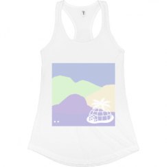 Ladies Slim Fit Racerback Tank Top