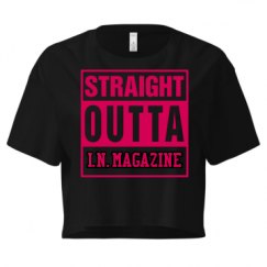 Ladies Festival Cali Crop Top Tee