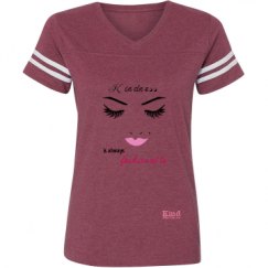 Ladies Relaxed Fit Vintage Sports Tee