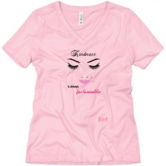 Ladies Relaxed Fit V-Neck Tee