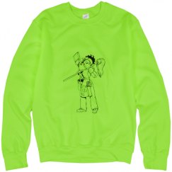 Unisex Neon Crewneck Sweatshirt