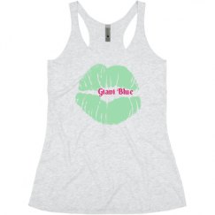 Ladies Slim Fit Super Soft Racerback Triblend Tank