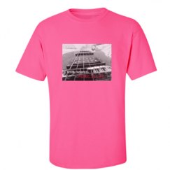 Unisex Ultra Cotton Safety Neon Crewneck Tee