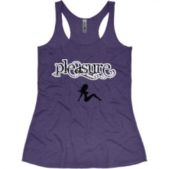 Ladies Slim Fit Super Soft Racerback Triblend Tank