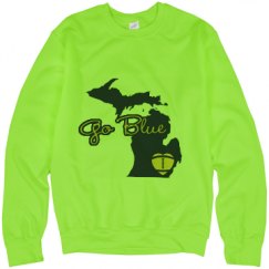 Unisex Neon Crewneck Sweatshirt