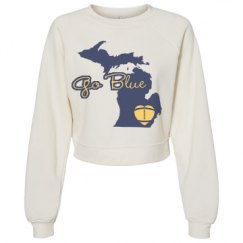 Women's Raglan Pullover Fleece