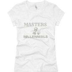 Ladies Slim Fit Basic Promo Jersey Tee