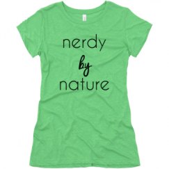 Ladies Slim Fit Super Soft Triblend Tee