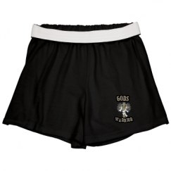 Slim Fit Cheer Shorts