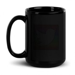 15oz Black Glossy Mug