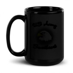 15oz Black Glossy Mug