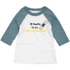 Toddler 3/4 Sleeve Raglan Tee