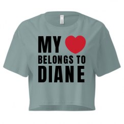 Ladies Festival Cali Crop Top Tee