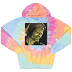 Unisex Tie-Dye Fleece Hoodie