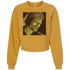 Women's Raglan Pullover Fleece