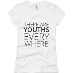 Ladies Slim Fit Basic Promo Jersey Tee