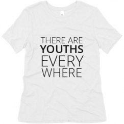 Ladies Relaxed Fit Super Soft Triblend Tee