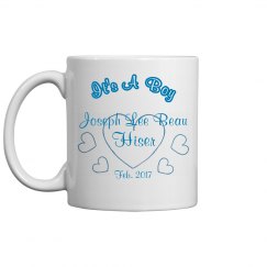 It's a boy mug