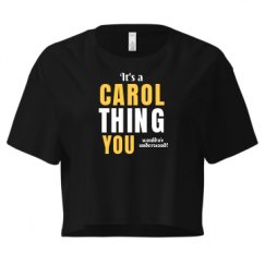 Ladies Festival Cali Crop Top Tee