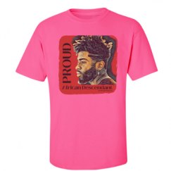 Unisex Ultra Cotton Safety Neon Crewneck Tee