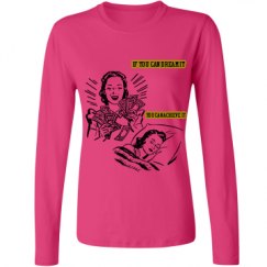 Ladies Relaxed Fit Basic Long Sleeve Tee