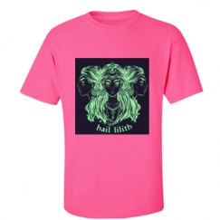 Unisex Ultra Cotton Safety Neon Crewneck Tee