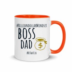 11oz Ceramic Mug with Color Inside