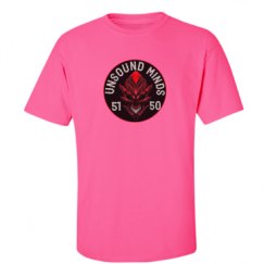 Unisex Ultra Cotton Safety Neon Crewneck Tee