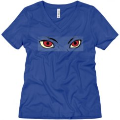 Ladies Relaxed Fit V-Neck Tee
