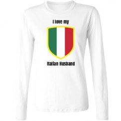 Ladies Relaxed Fit Basic Long Sleeve Tee