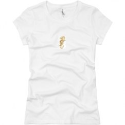 Ladies Slim Fit Basic Promo Jersey Tee