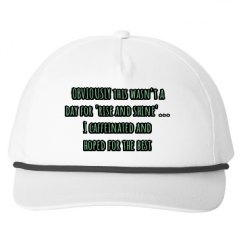 Snapback Five-Panel Rope Hat