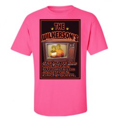 Unisex Ultra Cotton Safety Neon Crewneck Tee