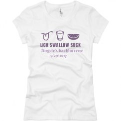 Ladies Slim Fit Basic Promo Jersey Tee