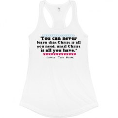 Ladies Slim Fit Racerback Tank Top