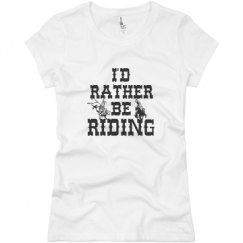 Ladies Slim Fit Basic Promo Jersey Tee